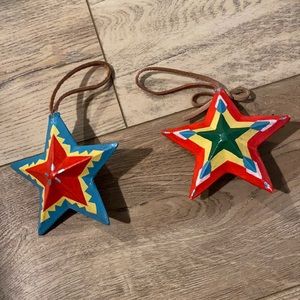 Western star ornaments